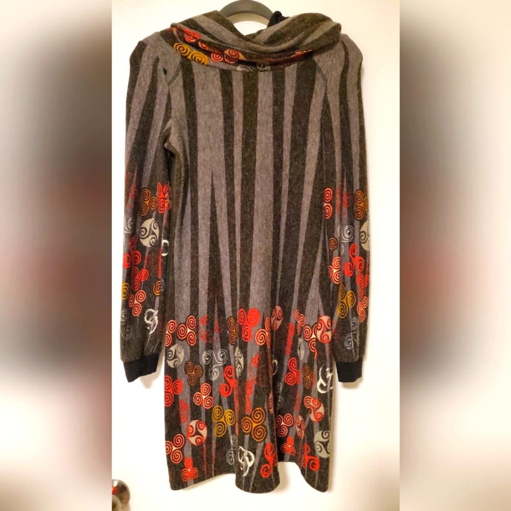 Lavand knit dress - for cold days - size S